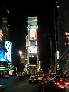 Times Square at night, looking south<br>Location: <a href="https://www.google.com/maps/search/?api=1&query=40.75739,-73.98591" target="_new">Times Square</a>